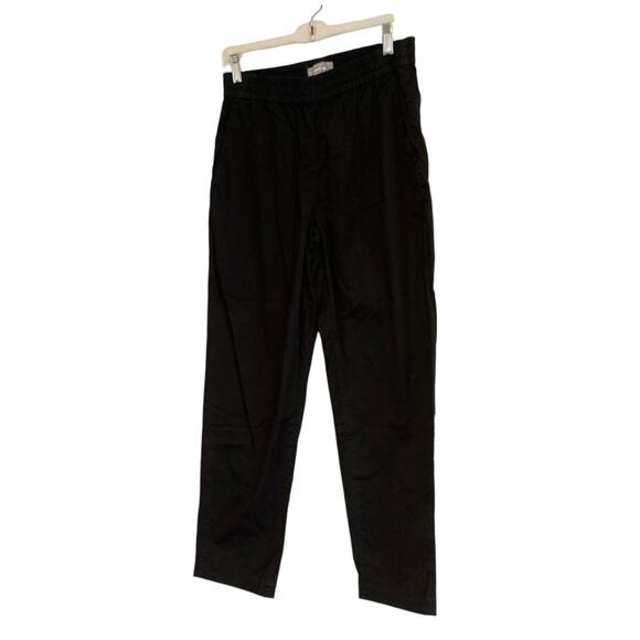Everlane Black Cotton Elastic Waist Loungewear Loose Fit Curvy Pants Size 4 - Picture 16 of 16